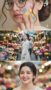 A cinematic single portrait created using a 3 Layer Gemini AI photo editing prompt, featuring soft aesthetic lighting, detailed facial features, and a viral 2025 Instagram-style look.