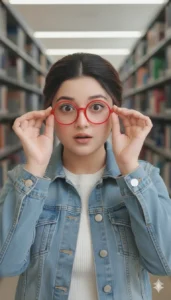 cute girl pose created with Gemini AI, featuring aesthetic poses like wink, kiss, heart hands, angel halo, floral crown and soft pastel backgrounds trending on Instagram in 2025