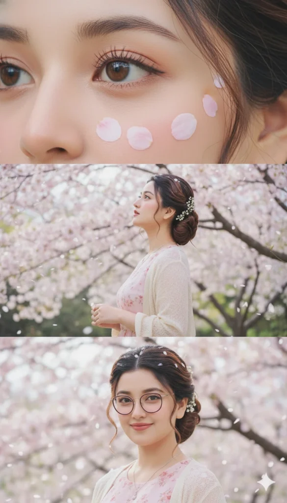 A cinematic single portrait created using a 3 Layer Gemini AI photo editing prompt, featuring soft aesthetic lighting, detailed facial features, and a viral 2025 Instagram-style look.