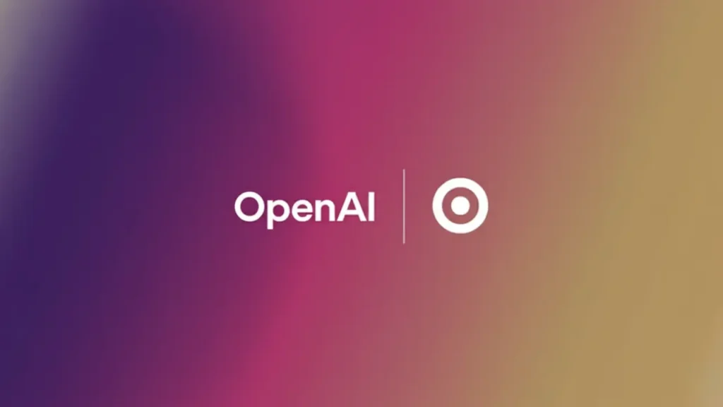 OpenAI and Target partnership visual for launching conversational shopping inside ChatGPT