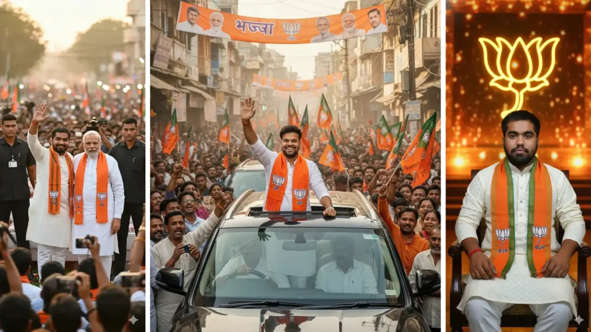 bjp AI photo editing prompt