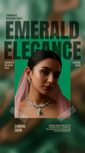 Fashion editorial poster created with Gemini AI Cinematic Movie Poster Photo Prompts for a luxury cinematic look