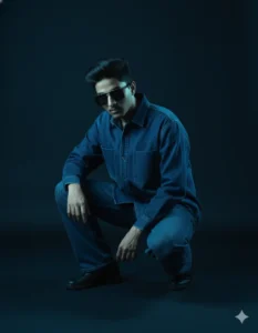 Street style aesthetic boy photo made using Google Gemini Aesthetic Photo Editing Prompts