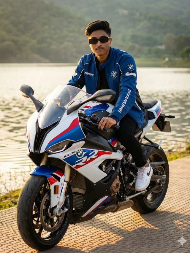 Google Gemini AI Superbike Photo Editing Prompts for Boys realistic superbike photoshoot