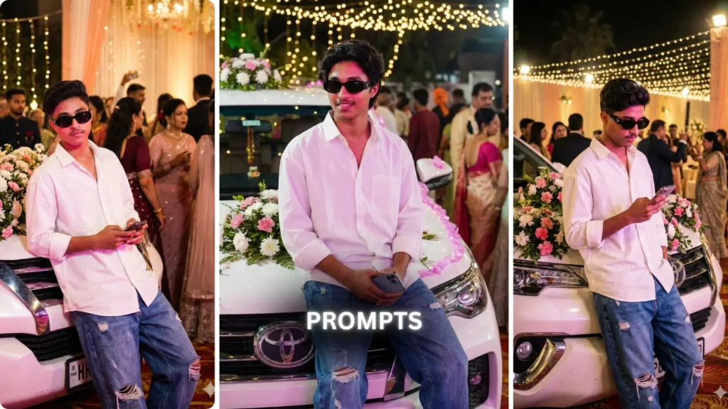 20 Realistic Gemini AI Creative Wedding Photo Prompts for Boys (Copy Paste)