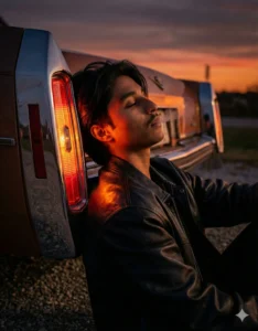 Latest Moody Sunset Portrait AI Photo Editing Prompts