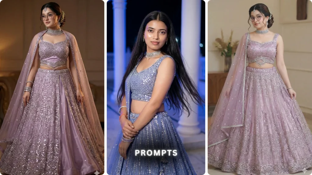 Aishwarya Rai Style Dream Lehenga AI Photo Editing Prompt | Ultra-Realistic Look