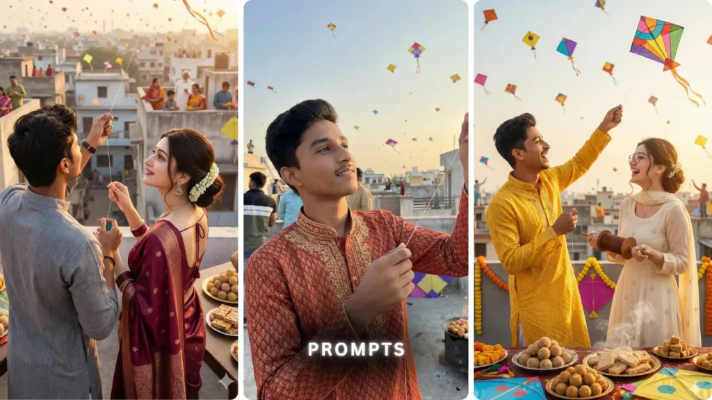 Google Gemini Makar Sankranti AI Photo Editing Prompts 2026 – Aesthetic & Realistic Looks