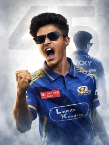 MI Rohit Sharma IPL team jersey AI photo prompt using own photo