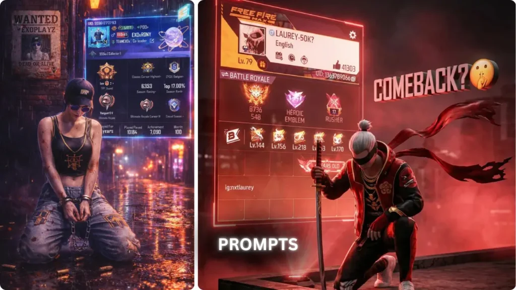ChatGPT PUBG And Free Fire AI Photo Prompts 2026 | Ultimate Gaming Look