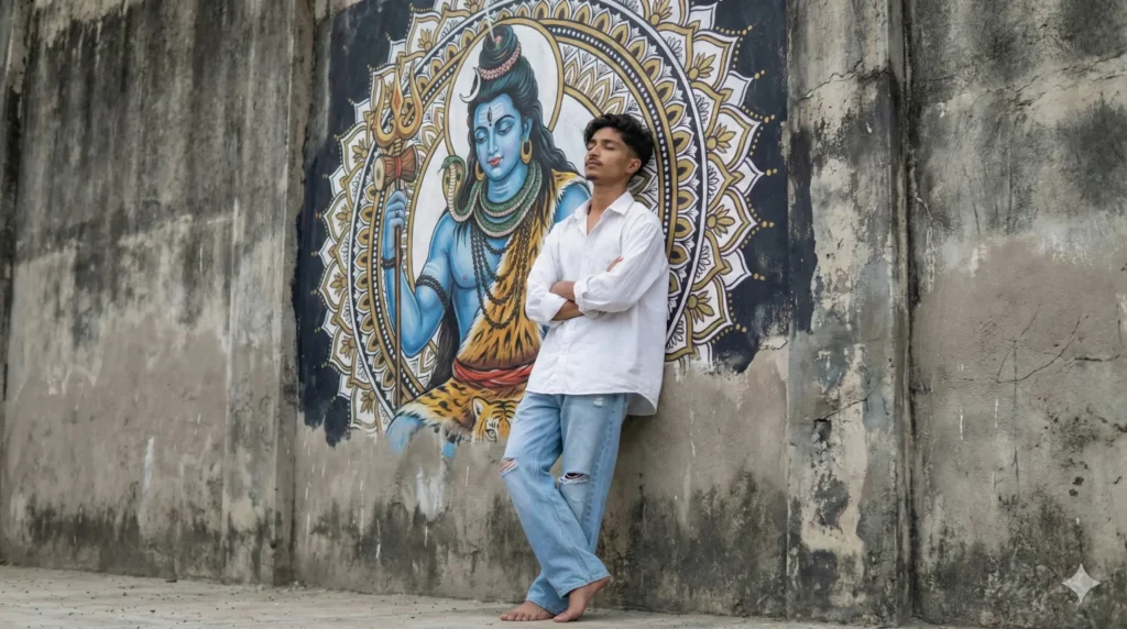 Maha Shivratri AI Photo Editing Prompts for Boys and Devotional Portrait Creations