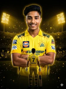 IPL jersey AI photo editing prompts 2026 CSK cricket poster style image using own photo