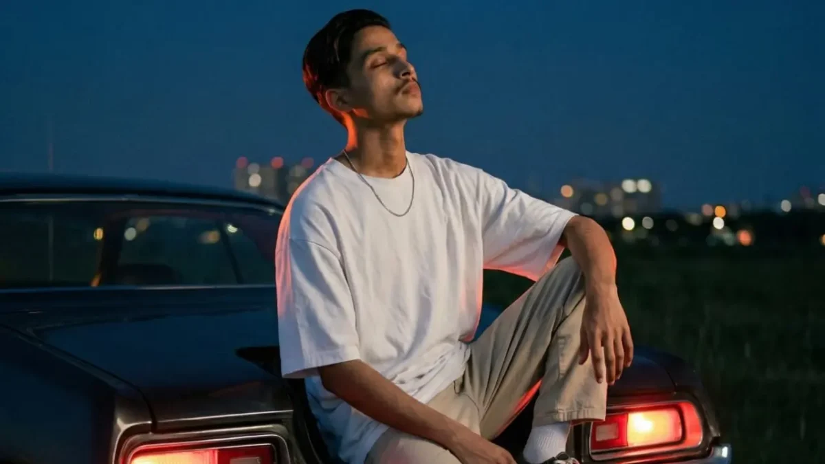 Google Gemini car AI photo editing prompts for boys 2026 cinematic night car photos using own photo