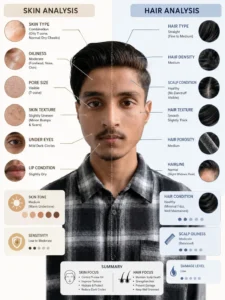 Face Tone Colour Analysis Infographic: AI Photo Editing Prompt Guide 2026 (Best vs Worst Colours)