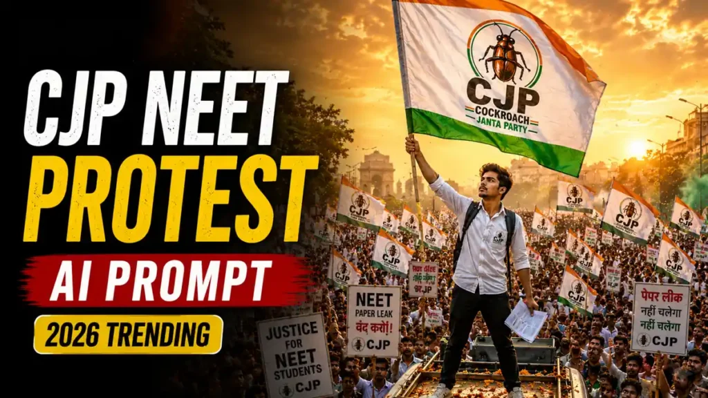 CJP NEET Protest AI Photo Prompt: Join the Jantar Mantar Movement With These ChatGPT Prompts (June 6, 2026)