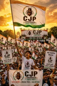 CJP Party NEET Protest AI Photo Prompt student rally against paper leak
