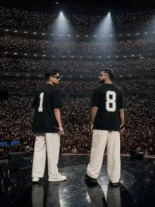 Virat Kohli Karan Aujla Concert AI Photo Prompt ChatGPT