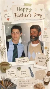 fathers day AI photo prompt ChatGPT