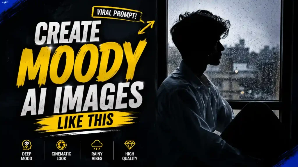 Rainy Weather Cinematic AI Photo Prompt for Boys — ChatGPT