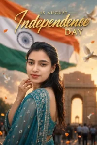 Independence Day AI Photo Prompt For Girls
