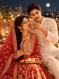 Karwa Chauth 2026 AI Photo Prompt